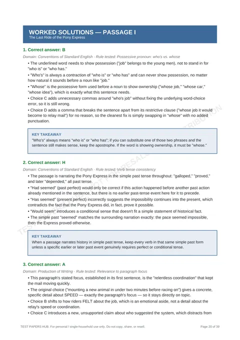 Solutions preview
