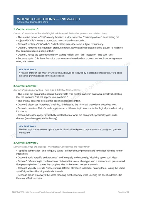 Solutions preview