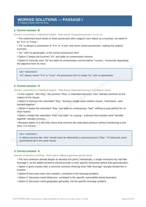 Solutions preview