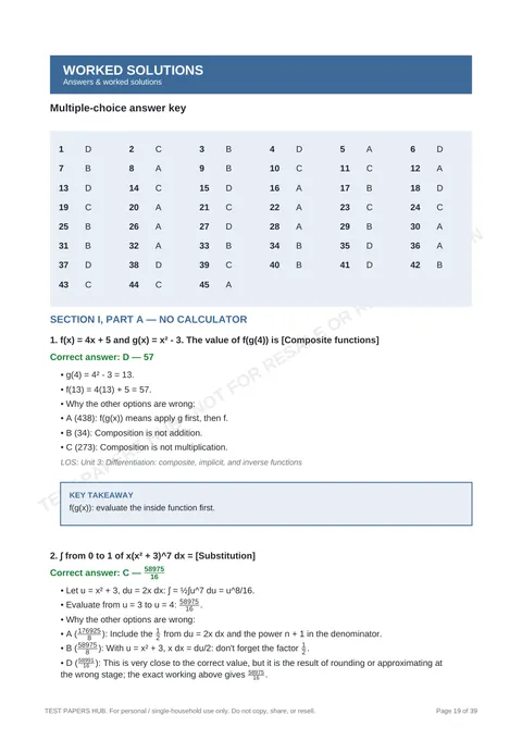 Solutions preview