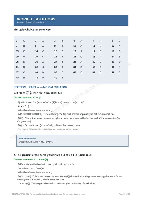 Solutions preview