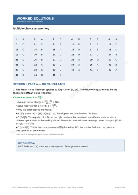 Solutions preview