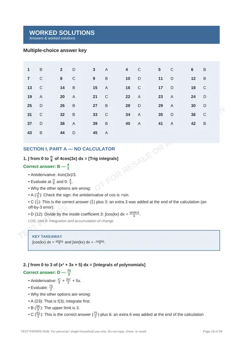 Solutions preview