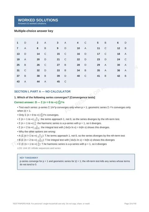Solutions preview