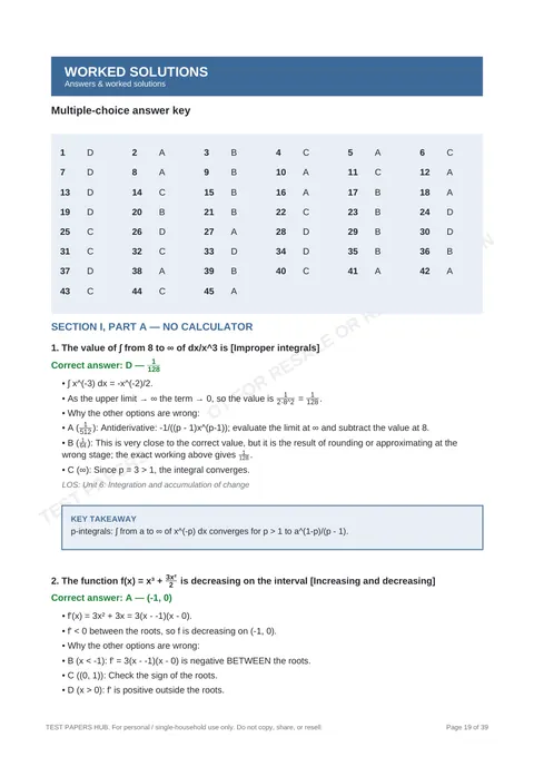 Solutions preview