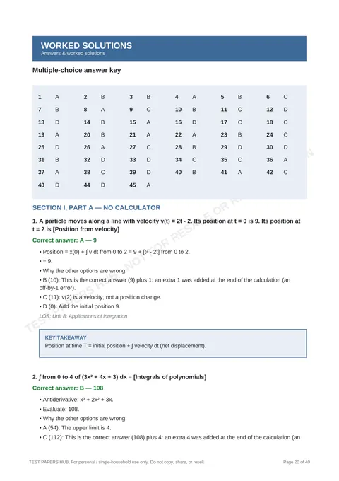 Solutions preview