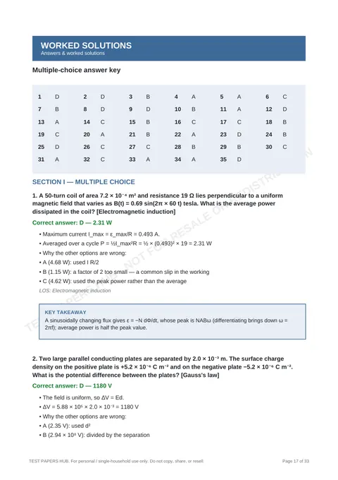 Solutions preview
