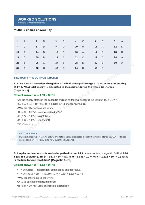Solutions preview