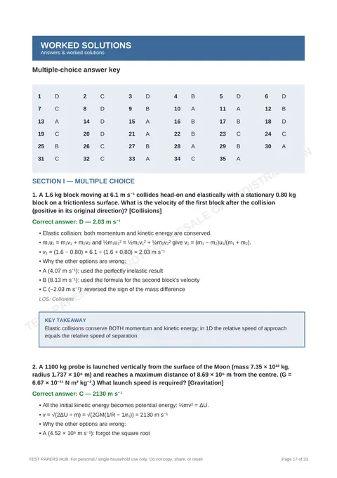 Solutions preview