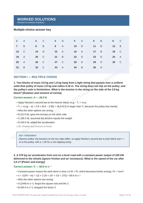 Solutions preview