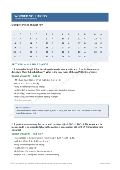Solutions preview