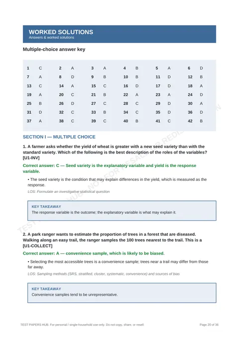Solutions preview