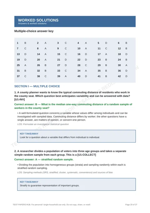 Solutions preview