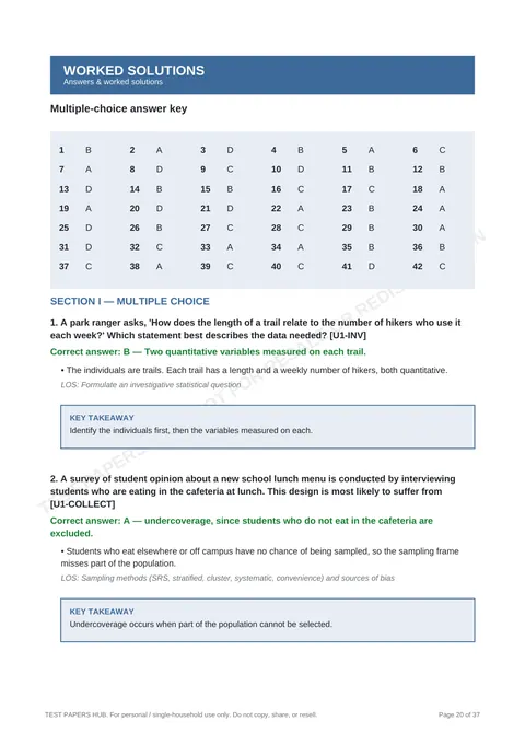 Solutions preview