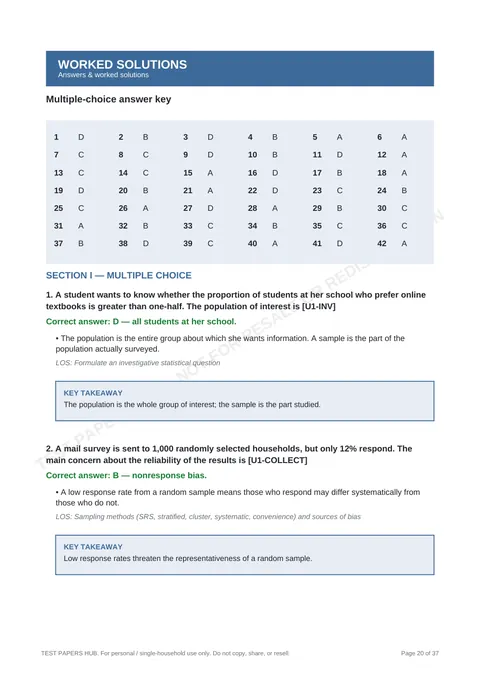 Solutions preview