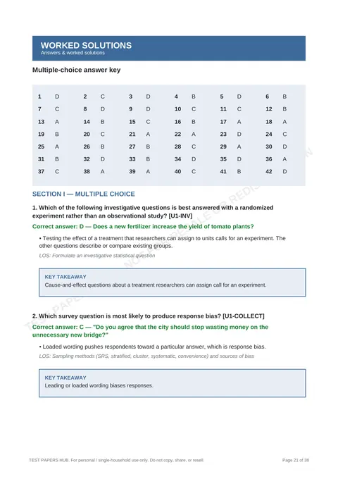 Solutions preview