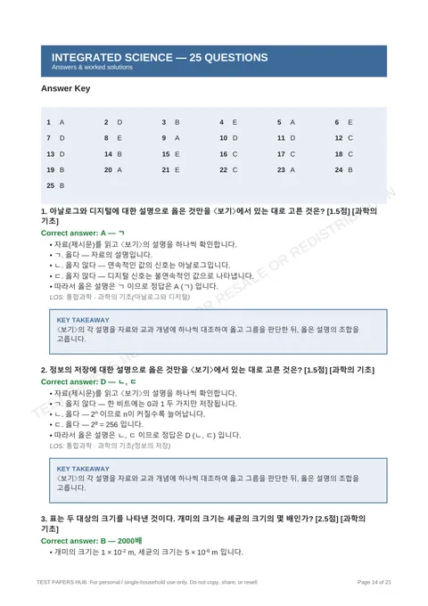 Solutions preview