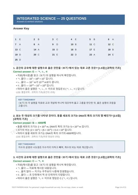 Solutions preview