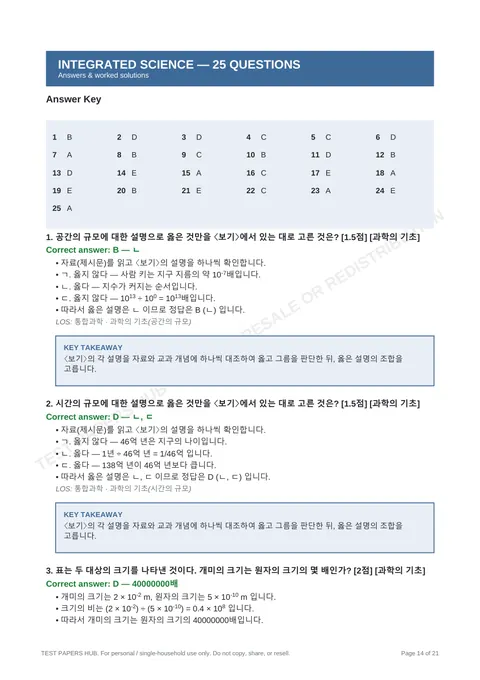 Solutions preview