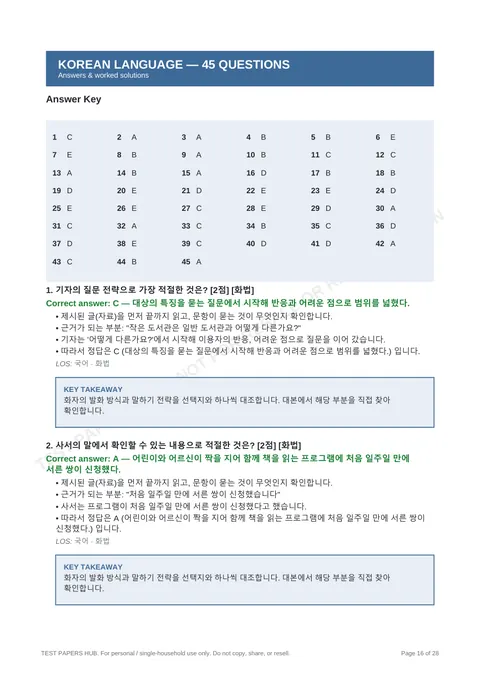 Solutions preview