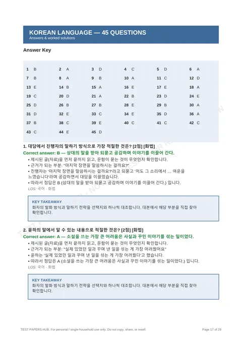 Solutions preview
