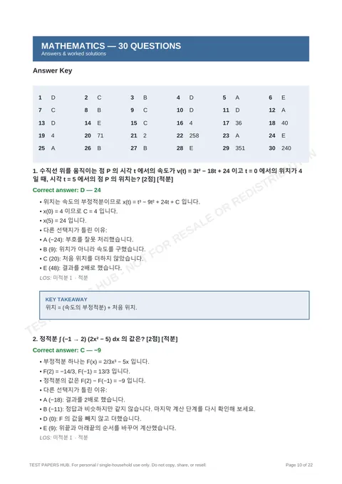 Solutions preview