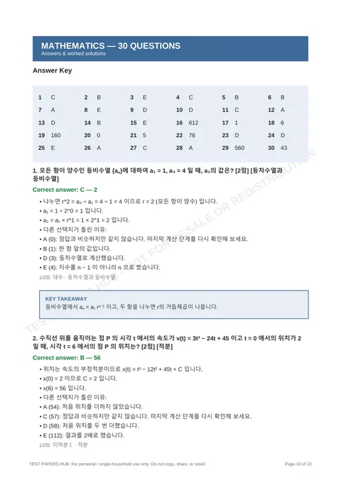 Solutions preview