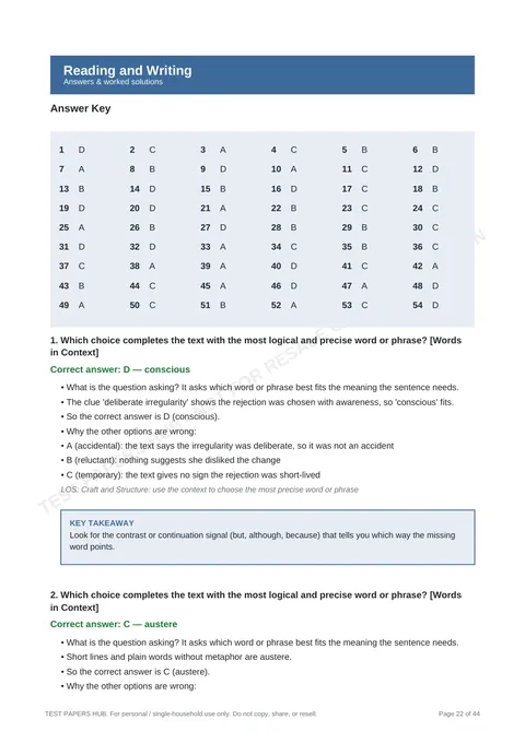 Solutions preview