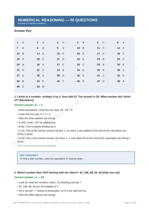 Solutions preview