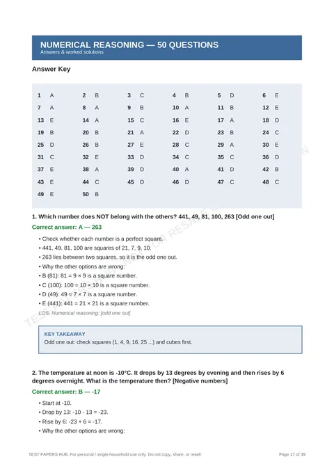 Solutions preview