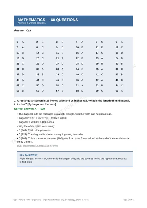 Solutions preview