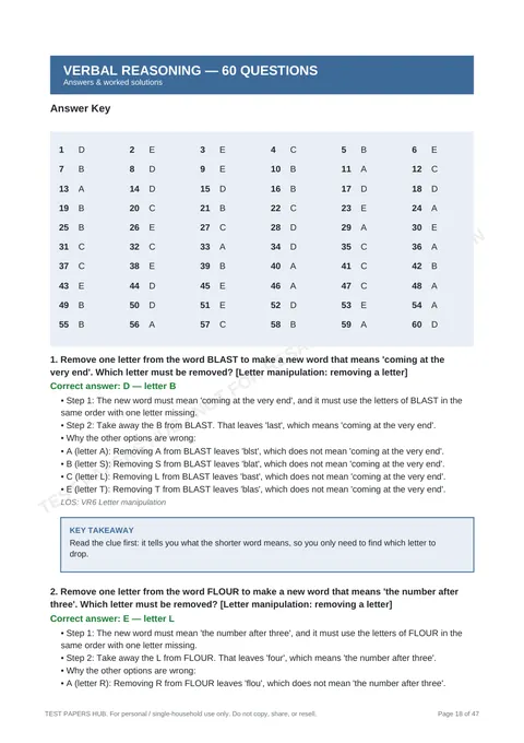 Solutions preview