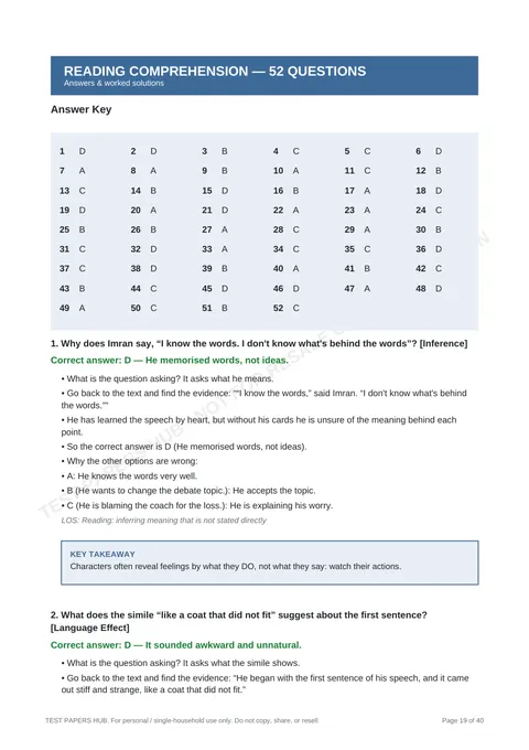 Solutions preview