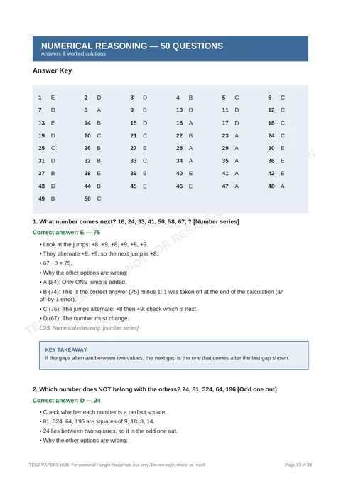 Solutions preview