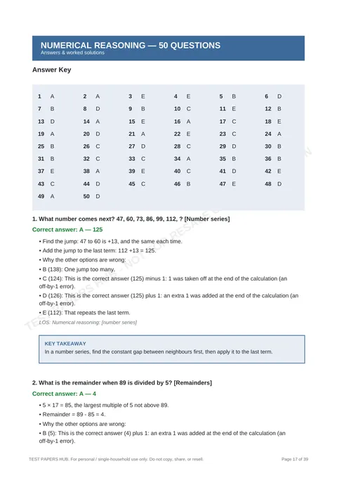 Solutions preview