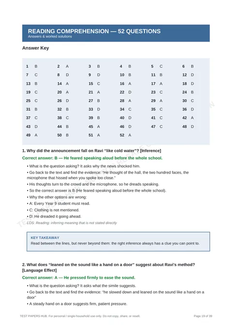 Solutions preview