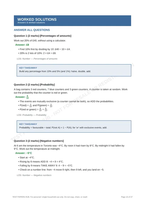 Solutions preview