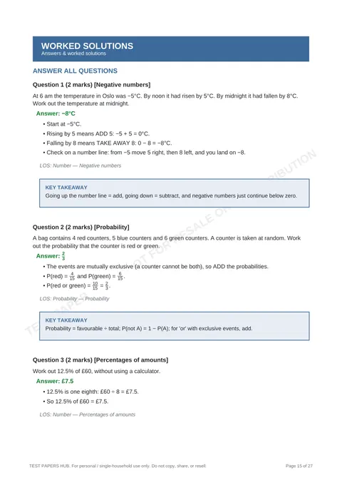 Solutions preview