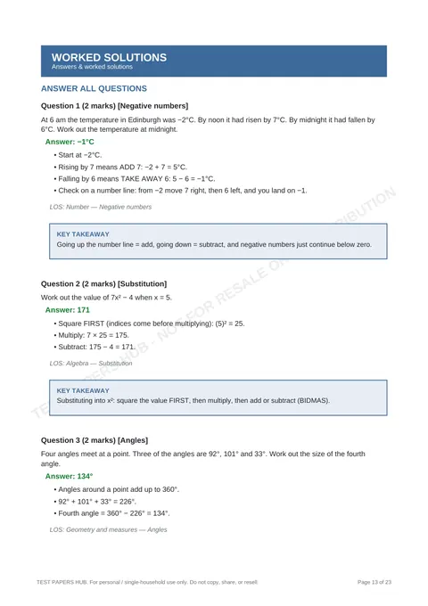 Solutions preview
