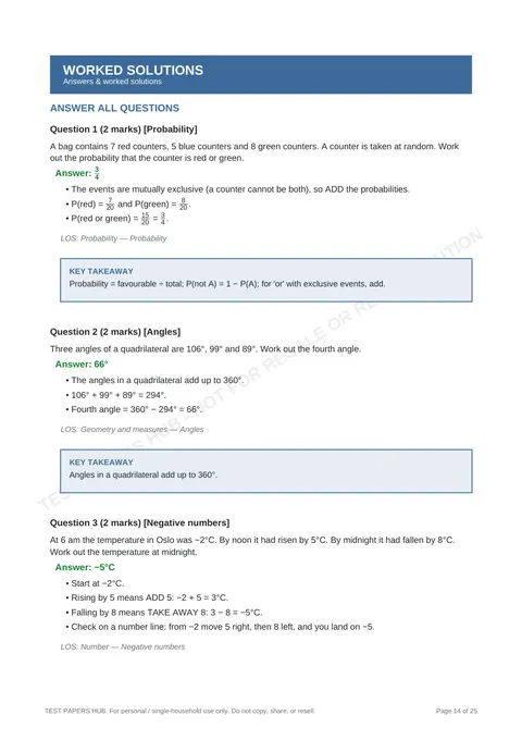 Solutions preview