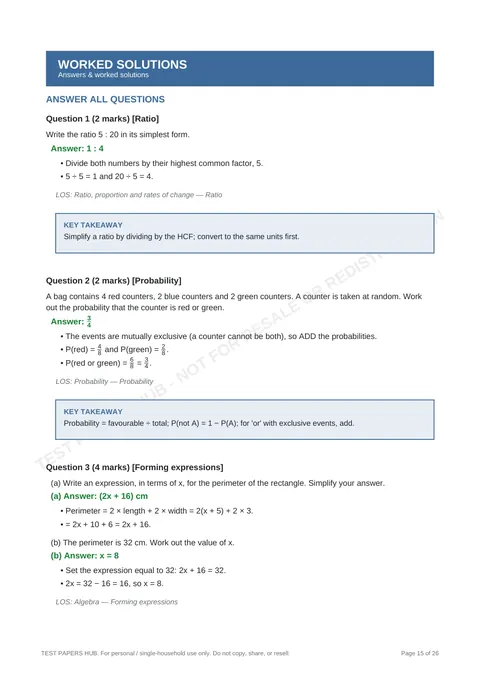 Solutions preview