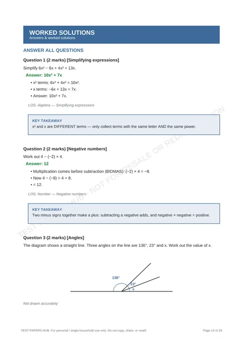 Solutions preview