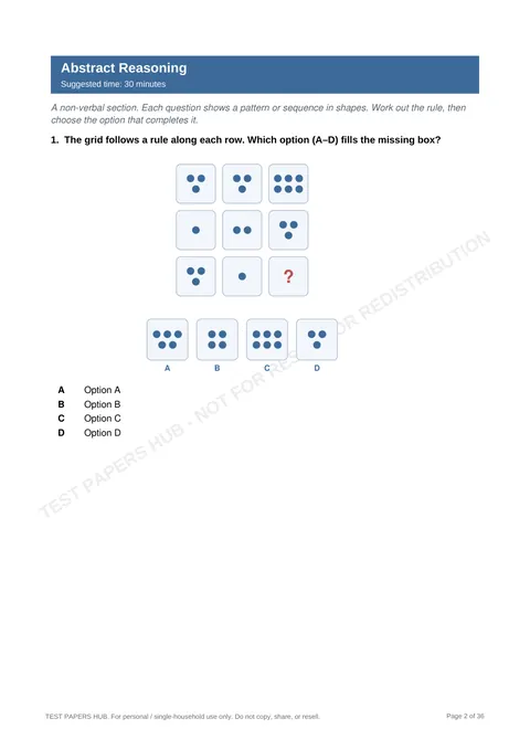 Questions preview