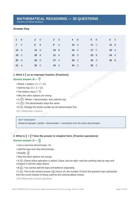 Solutions preview