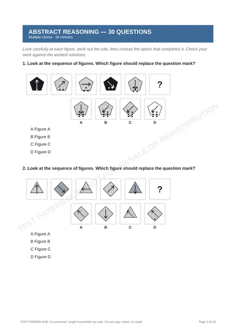 Questions preview