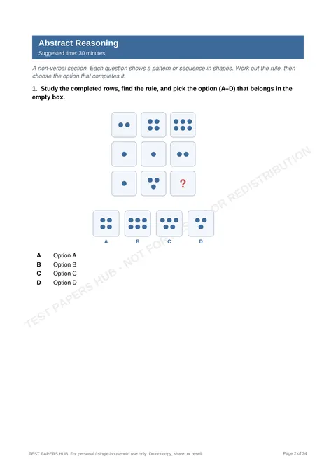 Questions preview