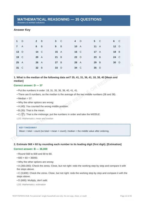 Solutions preview