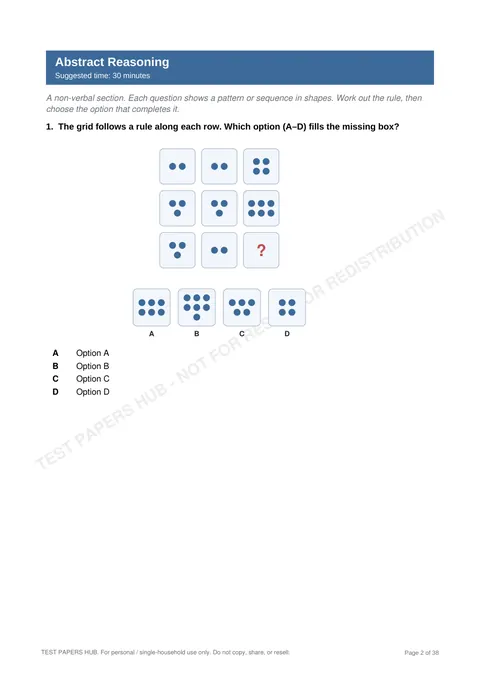Questions preview