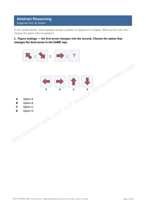 Questions preview