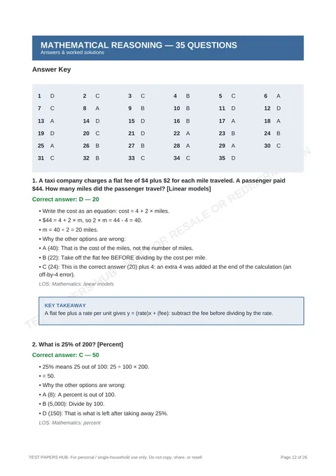 Solutions preview